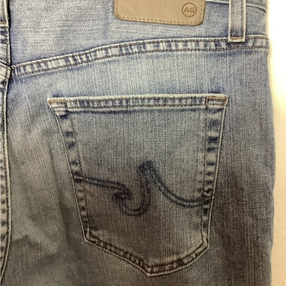 Adriano Goldschmied Men’s Blue jeans “ Everett “Size 34 X 32  distress med wash. - Picture 3 of 16